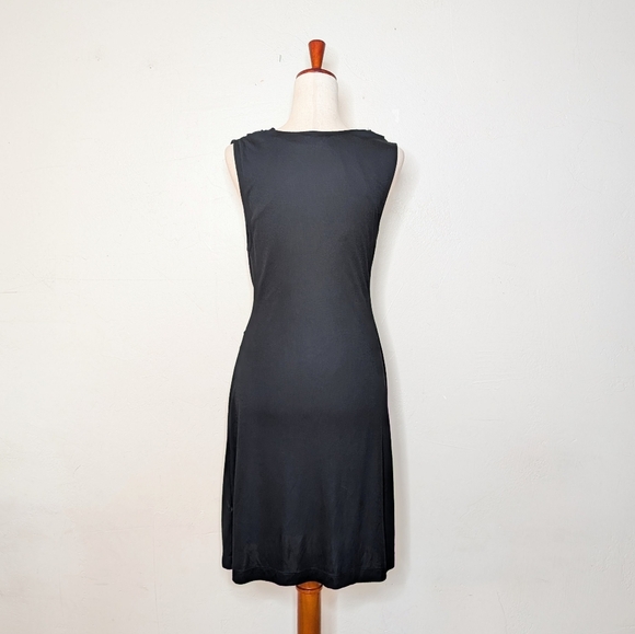 Theory‎ Drape Neck Layered Sleeveless Modal Tank Dress Size Medium - Picture 5 of 8